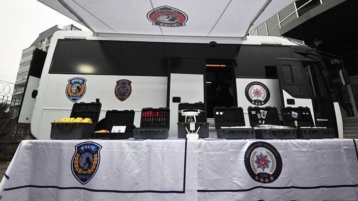 Kriminal İnceleme Aracı 'KIRAÇ', Bursa polisine teslim edildi