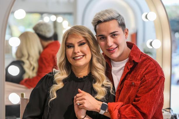 Kanser tedavisi gören Fatma'ya makyaj morali