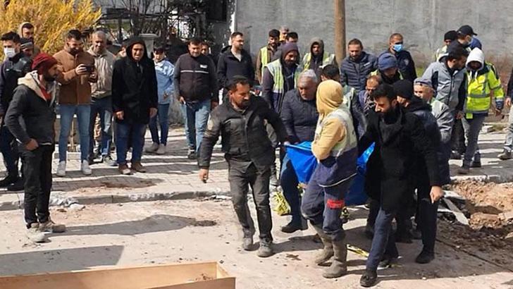 Denizli'de göçük altında kalan işçi hayatını kaybetti