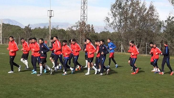 İşitme Engelliler Türkiye A Milli Futbol Takımı Manavgat kampında