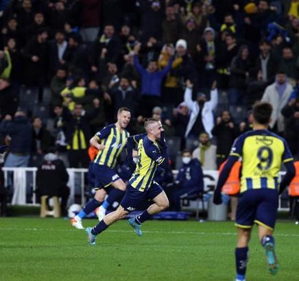 Fenerbahçe - İttifak Holding Konyaspor: 2-1