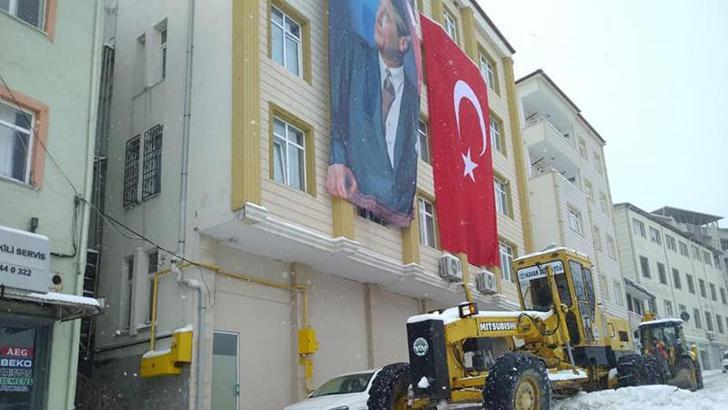 Samsun'un 16 ilçesinde eğitime 'kar' tatili