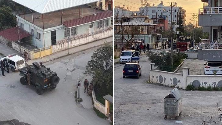 Polisten kaçıp, yol kenarına 'el bombası' attılar