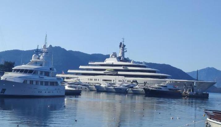 Abramoviç'in yatı 'Eclipse' Marmaris'te