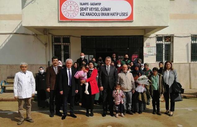 Şehidin isim liseye verildi