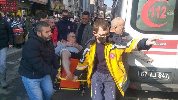 Esnaf kooperatifi başkanı makamında bacağından vuruldu