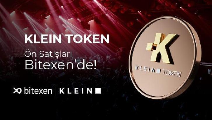 Klein Token arzı Bitexen’de başlıyor