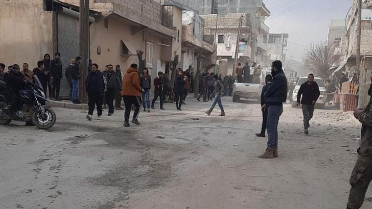 Azez’e YPG/PKK'dan havanlı saldırı: 1 ölü, 7 yaralı