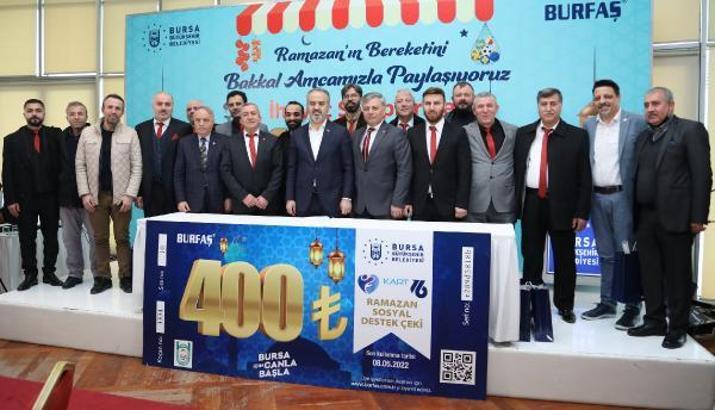 ‘Kart16 Ramazan Destek Çeki’ mahalle bakkallarında bu yıl da geçerli olacak