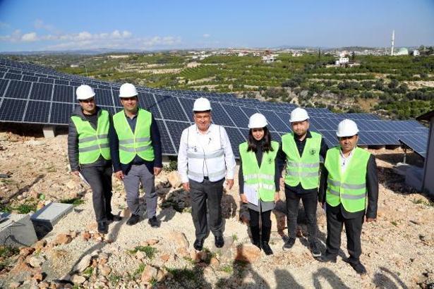 Erdemli'de güneş enerjisi ile elektrik giderleri sıfırlanıyor