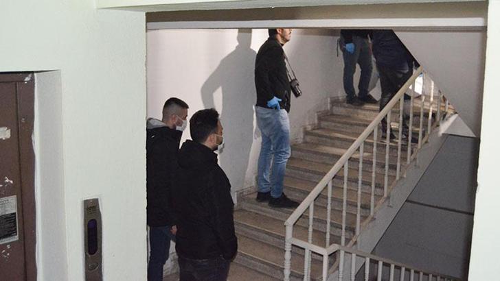İş merkezinin merdiven boşluğunda ölü bulundu