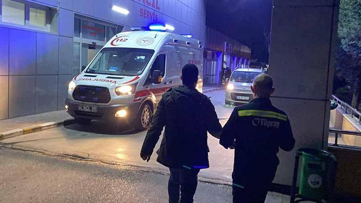 Kocaeli'de, yakıt tankında meydana gelen parlama nedeniyle 4 işçi yaralandı