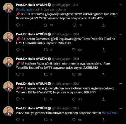 YKS'ye 3 milyonun üzerinde başvuru