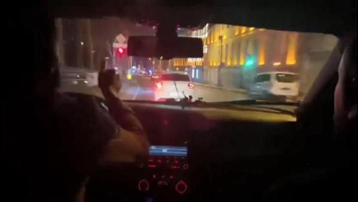 Trafik magandaları sosyal medya "tık almak" uğruna yarıştı