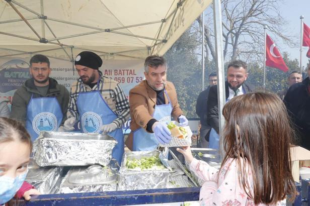 Şile Hamsi Festivali’nde 5 ton hamsi dağıtıldı