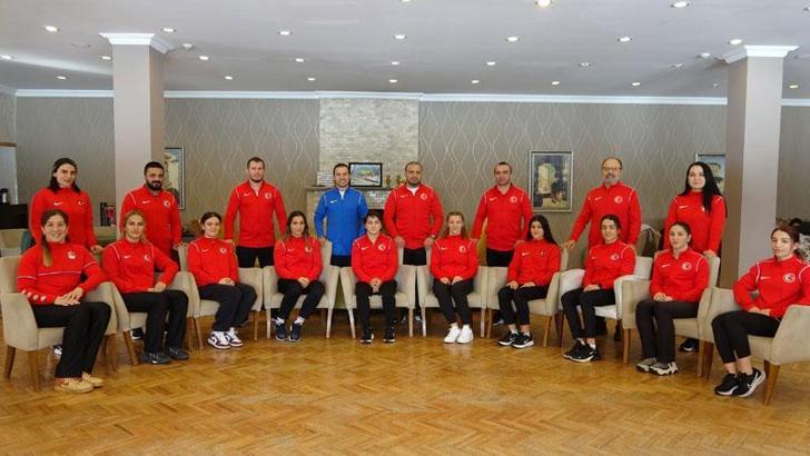 Kadın güreşçiler Avrupa Şampiyonası öncesi iddialı