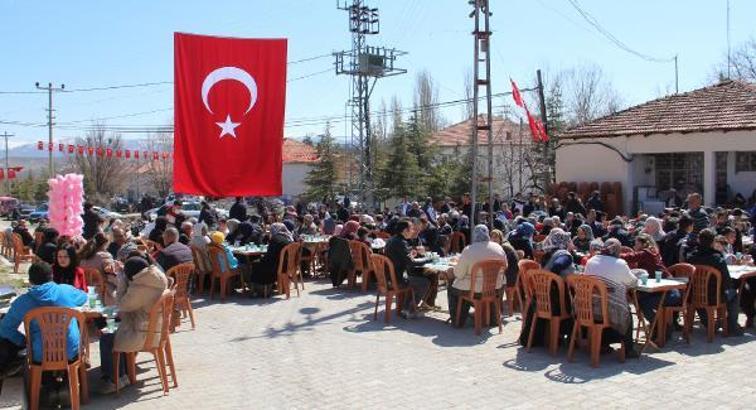 Afşar köyünde 1500 fidan toprakla buluştu