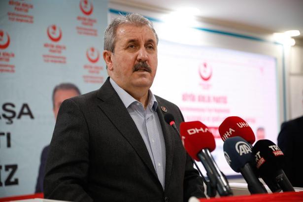 BBP Genel Başkanı Destici: Terör olmasaydı Türkiye’nin dış borç problemi olmayacaktı