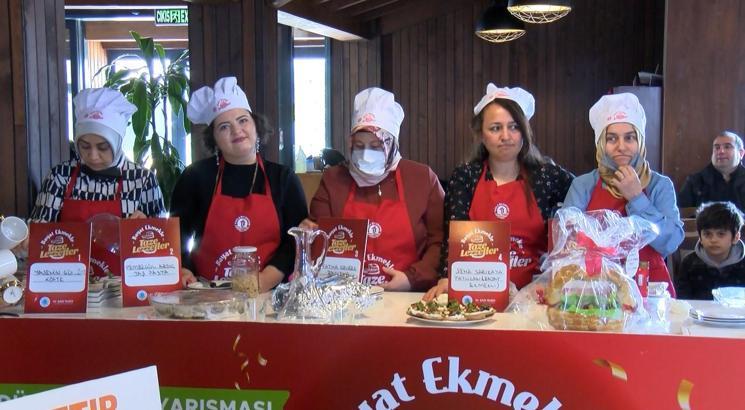 ‘Bayat Ekmekle Taze Lezzetler’ yarışmasıyla kadınlar 'israfa dur' dedi