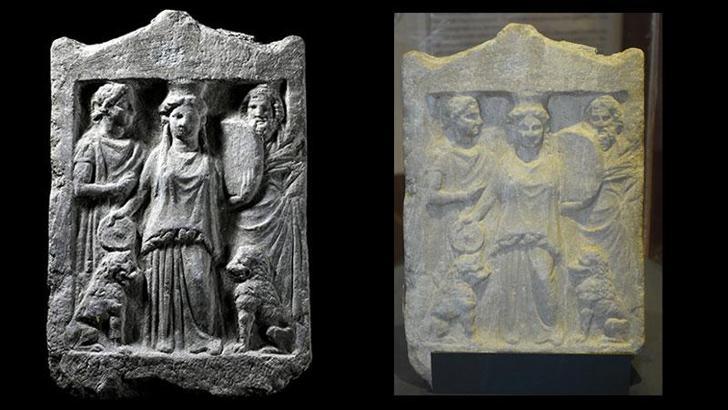 Efes Antik Kenti'nde bulunan ana tanrıça steli ilk kez sergide