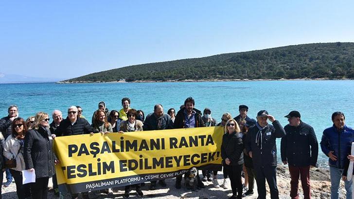 Paşalimanı Koyu'ndaki 21 arsanın açık ihalesi iki firmanın katılımıyla yapıldı