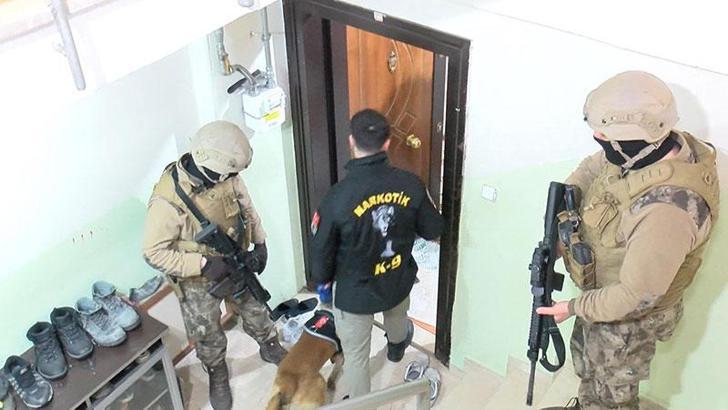 İstanbul'da helikopter destekli uyuşturucu operasyonu