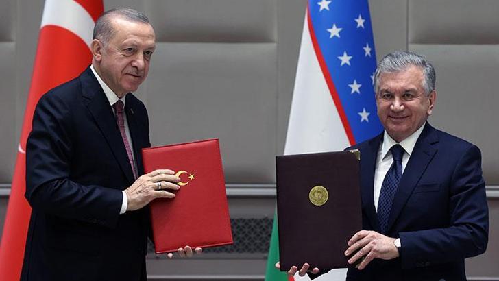 Cumhurbaşkanı Erdoğan: İki ülke arasındaki ticaret hedefi 5 milyar dolar