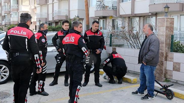 Emekli polis, tartıştığı komşusunu tabancayla yaraladı