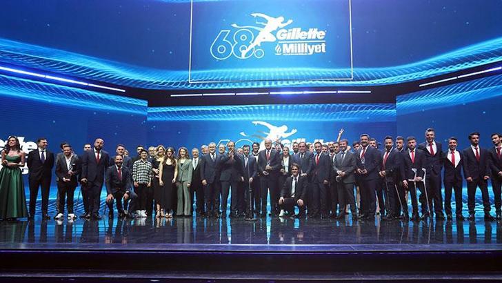 68'inci Gillette Milliyet Yılın Sporcusu Ödülleri sahiplerini buldu