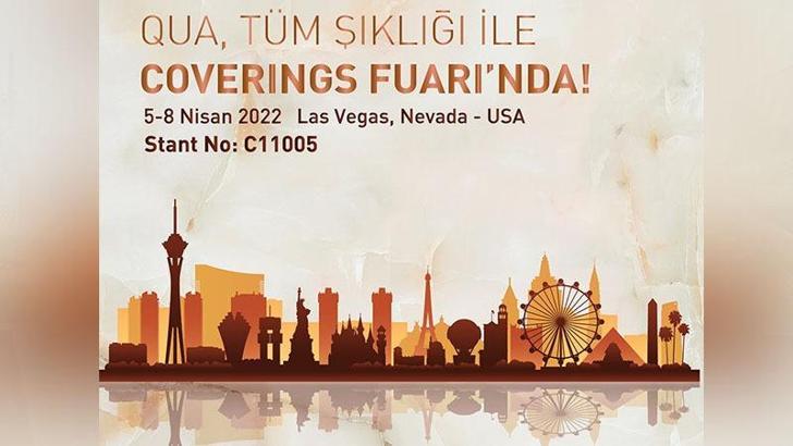 Qua Granite, ABD’de seramik fuarına katılacak