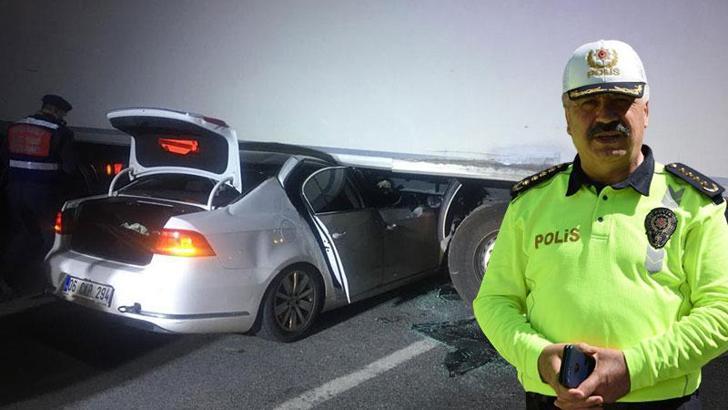 Emekli emniyet müdürü ve oğlunun öldüğü kazada TIR şoförüne tahliye