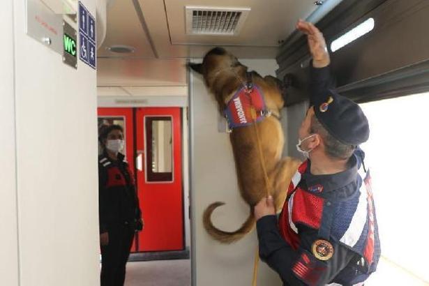 Yolcu trenlerinde 'Takip' ve 'Namlu' ile arama