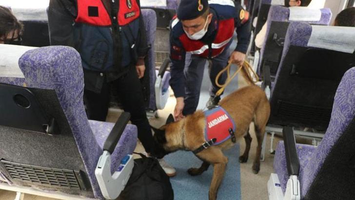 Yolcu trenlerinde 'Takip' ve 'Namlu' ile arama