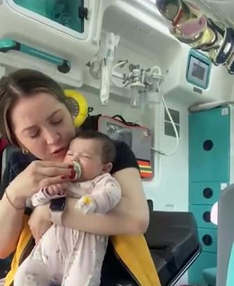 Sağlık çalışanı Büşra, terk edilmiş bebeğin süt annesi oldu