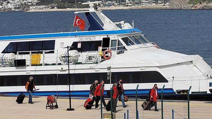 Kos-Bodrum feribot seferleri, 2 sezon sonra yeniden başladı