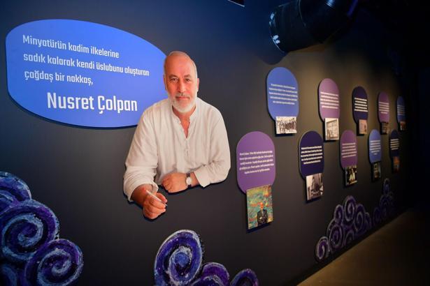 Minyatür sanatçısı Nusret Çolpan Fatih’te açılan sergilerle anılıyor