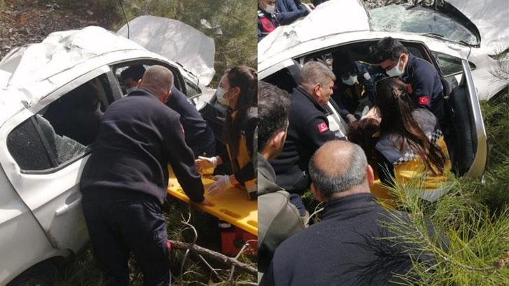 Kayıp Seher öğretmen, 30 saat sonra kaza yaptığı otomobilde yaralı bulundu