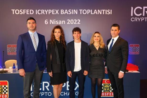 ICRYPEX, TOSFED'in ana sponsoru oldu