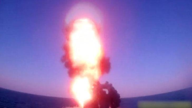 Rusya’nın Karadeniz Filosu’ndan Ukrayna’ya hassas güdümlü füze saldırısı