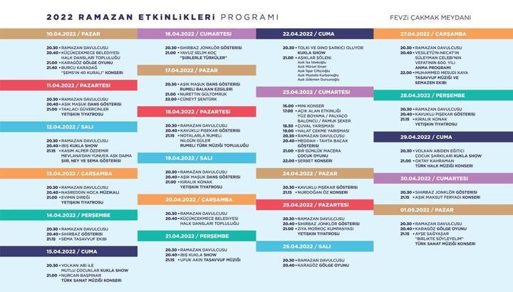 Küçükçekmece’de ramazan etkinlikleri başlıyor
