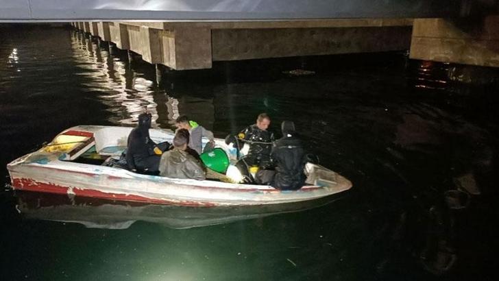 Kocaeli'nde kaçak midye avcılarını, deniz polisi yakaladı