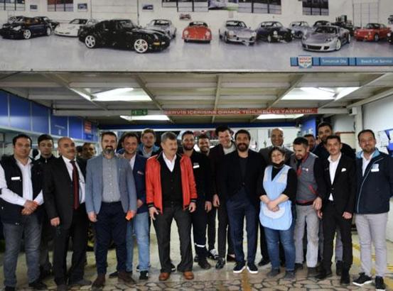 Erbakan Malkoç, Tomurcuk Oto’nun Genel Müdürü Yasin Tomurcuk’u ziyaret etti