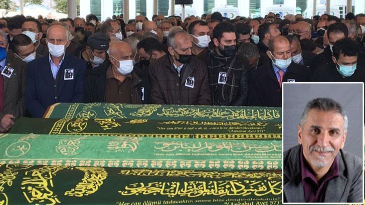 Gazeteci Nurettin Kurt, son yolculuğuna uğurlandı