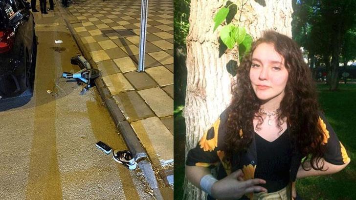 Ehliyetsiz sürücünün çarptığı skuterdeki Ezgi öldü, Şimal yaralı