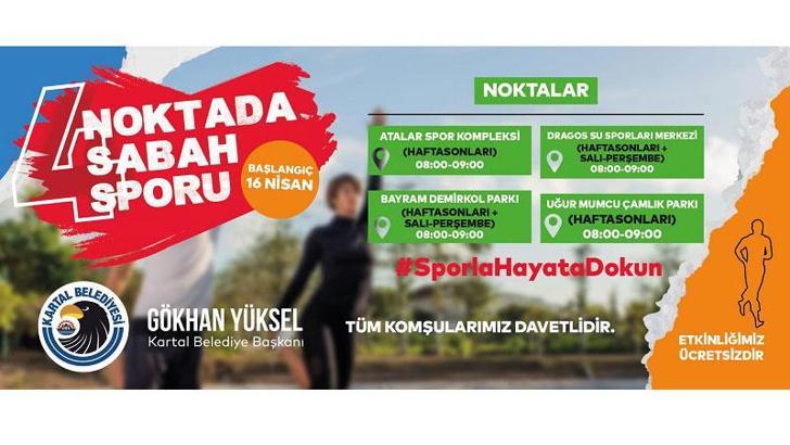 Sağlıklı yaşam bilinçli spor etkinlikleri başlıyor