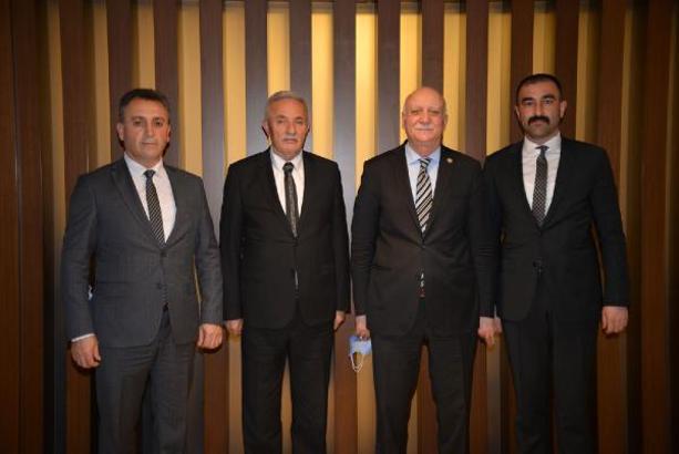 Ziraat odası başkanlarından Bayraktar'a ziyaret