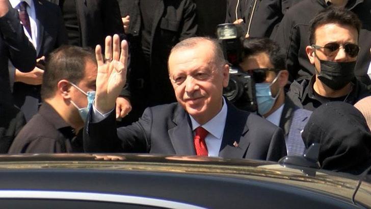 Erdoğan cuma namazını Ayasofya Camii'nde kıldı