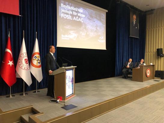Başkan Çalık’a ‘Jeolojik Miras Elçisi’ unvanı verildi