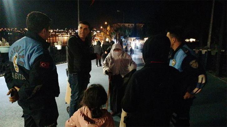 Silivri'de polis ve zabıtadan dilenci operasyonu