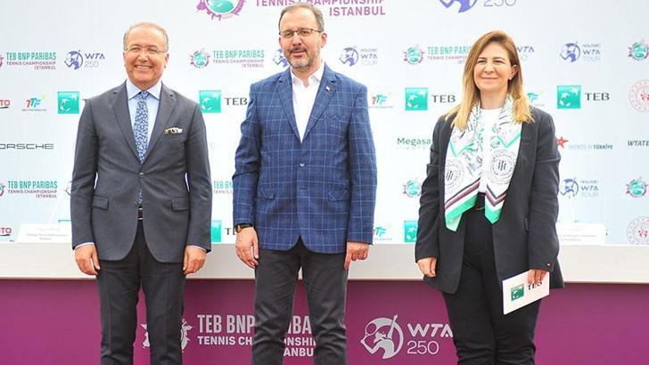 TEB BNP Paribas Tennis Championship İstanbul Kadınlar Tenis Turnuvası'nın tanıtım toplantısı yapıldı